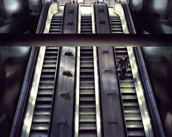 Photograph Fred Hewitt Escalator on One Eyeland